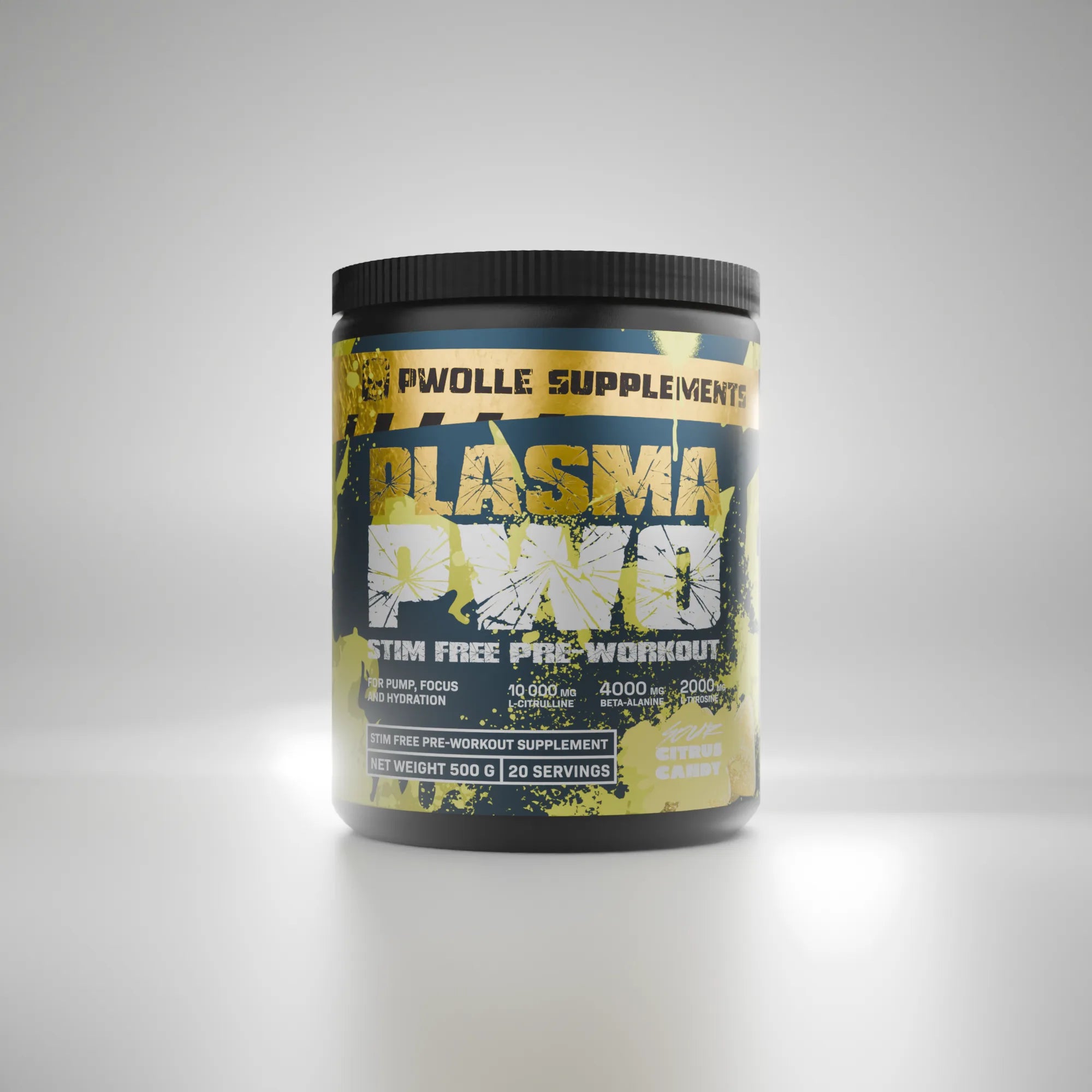 citrus candy stimulantiton pre workout pwolle